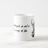 Een motorrijwiel koffiemok (Center)