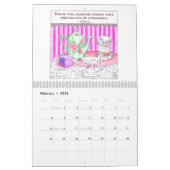 Een mousserend seizoen van de Liefde Inspirerend A Kalender (Feb 2026)