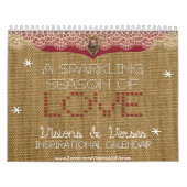 Een mousserend seizoen van de Liefde Inspirerend A Kalender (Hoes)