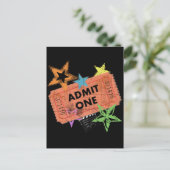 ÉÉN MOVIE TICKET TOEVOEGEN BRIEFKAART (Staand voorkant)