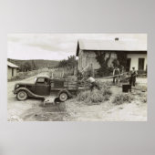 Een mower laden - 1940 poster (Voorkant)