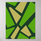 Een mozaïek van gestructureerde chaos poster (Voorkant)