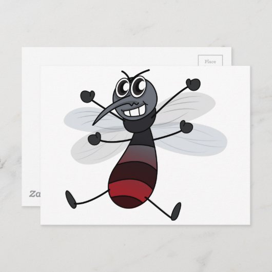 Een mug briefkaart (Voorkant / Achterkant)