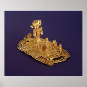 Een muisca votive figuurtje poster (Voorkant)