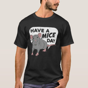 Een muistag voor een Fancy muis T-shirt