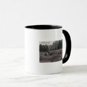 Een Mule Team in Camp Lewis Mok (Voorkant rechts)