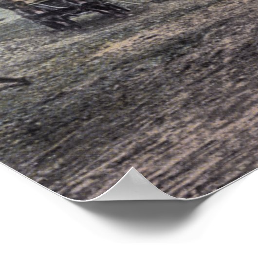 Een Mule Team in Camp Lewis Poster (Hoek)