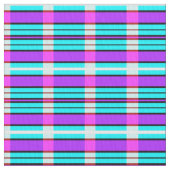 Een multi kleur Plaid stof patroon ontwerp (Close Up)