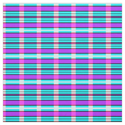 Een multi kleur Plaid stof patroon ontwerp (Swatch)
