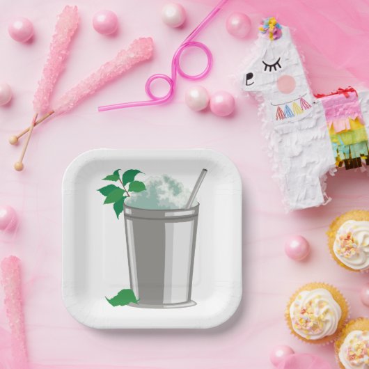 EEN MUNT JULEP PAPIER BORD (Feest)