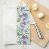 "Een Munt van Lavendel" Keukenhanddoek (Quarter Fold)