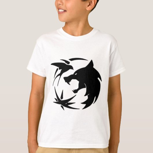 Een muntstuk naar een witcher gooien t-shirt (Voorkant)