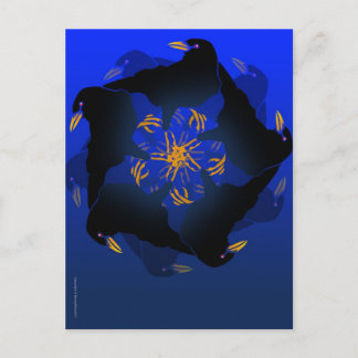 EEN MURDER VAN KROEIEN BRIEFKAART