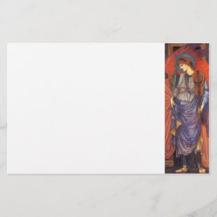 Een Musical Angel Briefpapier