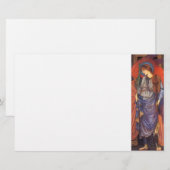 Een Musical Angel Briefpapier (Voorkant / Achterkant)