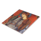 Een Musical Angel Tegeltje (Zijkant)