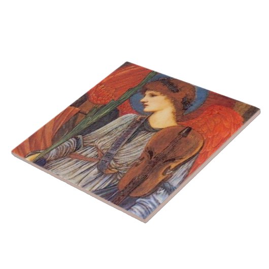 Een Musical Angel Tegeltje (Zijkant)