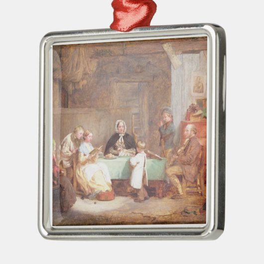 Een Musical Evening (olie op canvas) 2 Metalen Ornament (Links)