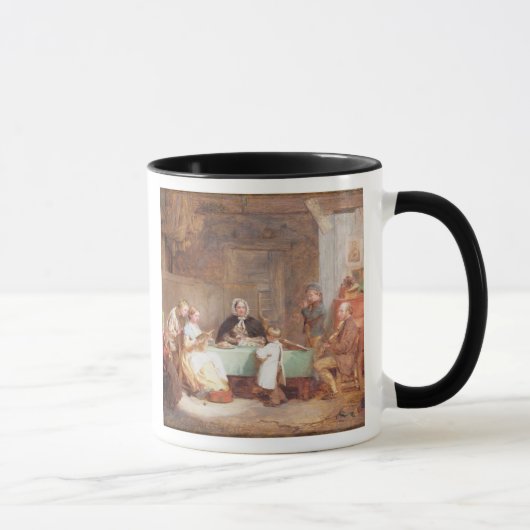 Een Musical Evening (olie op canvas) 2 Mok (Rechts)