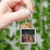 Een Musical Evening (olie op canvas) Sleutelhanger (Hand)