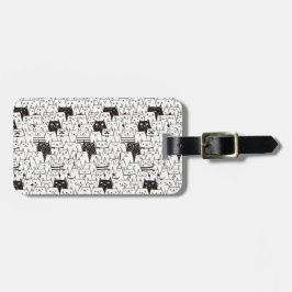 Een must have voor liefhebbers van alle leeftijden bagagelabel