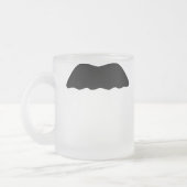 Een Mustache Coffee Mok Mustache Face kweken (Links)