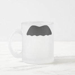 Een Mustache Coffee Mok Mustache Face kweken