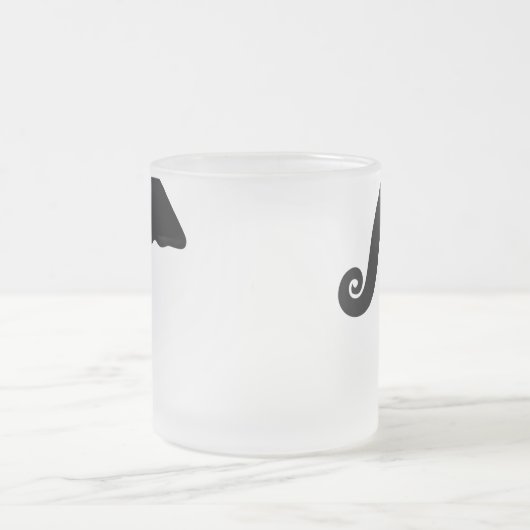 Een Mustache Coffee Mok Mustache Face kweken (Center)