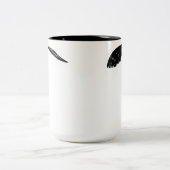  Een Mustache Coffee Mok Mustache Face kweken (Center)