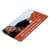 EEN MUUR BOUWEN MAGNEET (Linkerzijde)