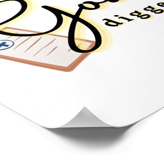 Een muur kunst poster (Hoek)