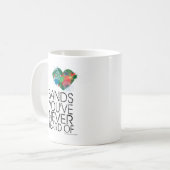 Een Muziek Snob Koffiemok (Voorkant links)
