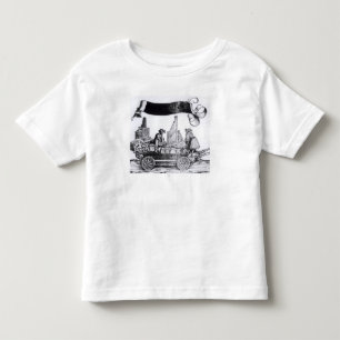 Een muziekvervoer kinder shirts