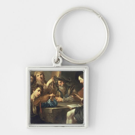 Een muziekverzamelaar sleutelhanger (Voorkant)