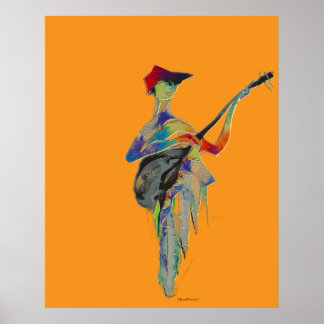 Een muzikale impressie poster