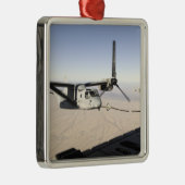 Een MV-22 Osprey vult midflight Metalen Ornament (Rechts)