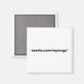 Een mymugs magneet (Voorkant / Achterkant)