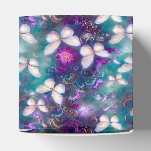 Een mysterie met een vlinderreeks, ontwerp 1 bedankdoosjes (Bovenkant)