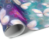 Een mysterie met een vlinderreeks, ontwerp 1 cadeaupapier (Rol Hoek)