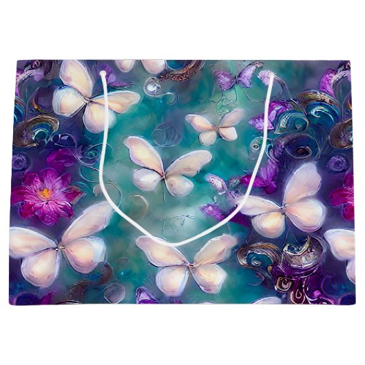 Een mysterie met een vlinderreeks, ontwerp 1 groot cadeauzakje (Voorkant)