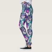 Een mysterie met een vlinderreeks, ontwerp 1 leggings (Links)