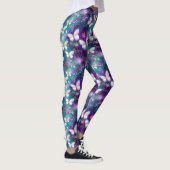 Een mysterie met een vlinderreeks, ontwerp 1 leggings (Rechts)