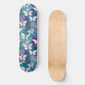 Een mysterie met een vlinderreeks, ontwerp 1 persoonlijk skateboard (Voorkant)