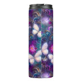 Een mysterie met een vlinderreeks, ontwerp 1 thermosbeker (Achterkant)