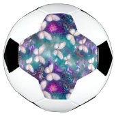 Een mysterie met een vlinderreeks, ontwerp 1 voetbal (Gedraaid)