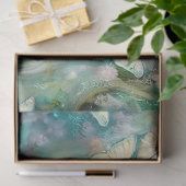 Een mysterie met een vlinderreeks — Ontwerp 2 Tissuepapier (Geschenk)