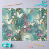 Een mysterie met een vlinderreeks — Ontwerp 2 Tissuepapier (Craft)