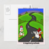 Een mysterie opgelost briefkaart (Voorkant / Achterkant)