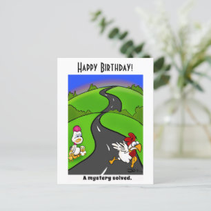 Een mysterie opgelost briefkaart