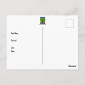 Een mysterie opgelost briefkaart (Achterkant)